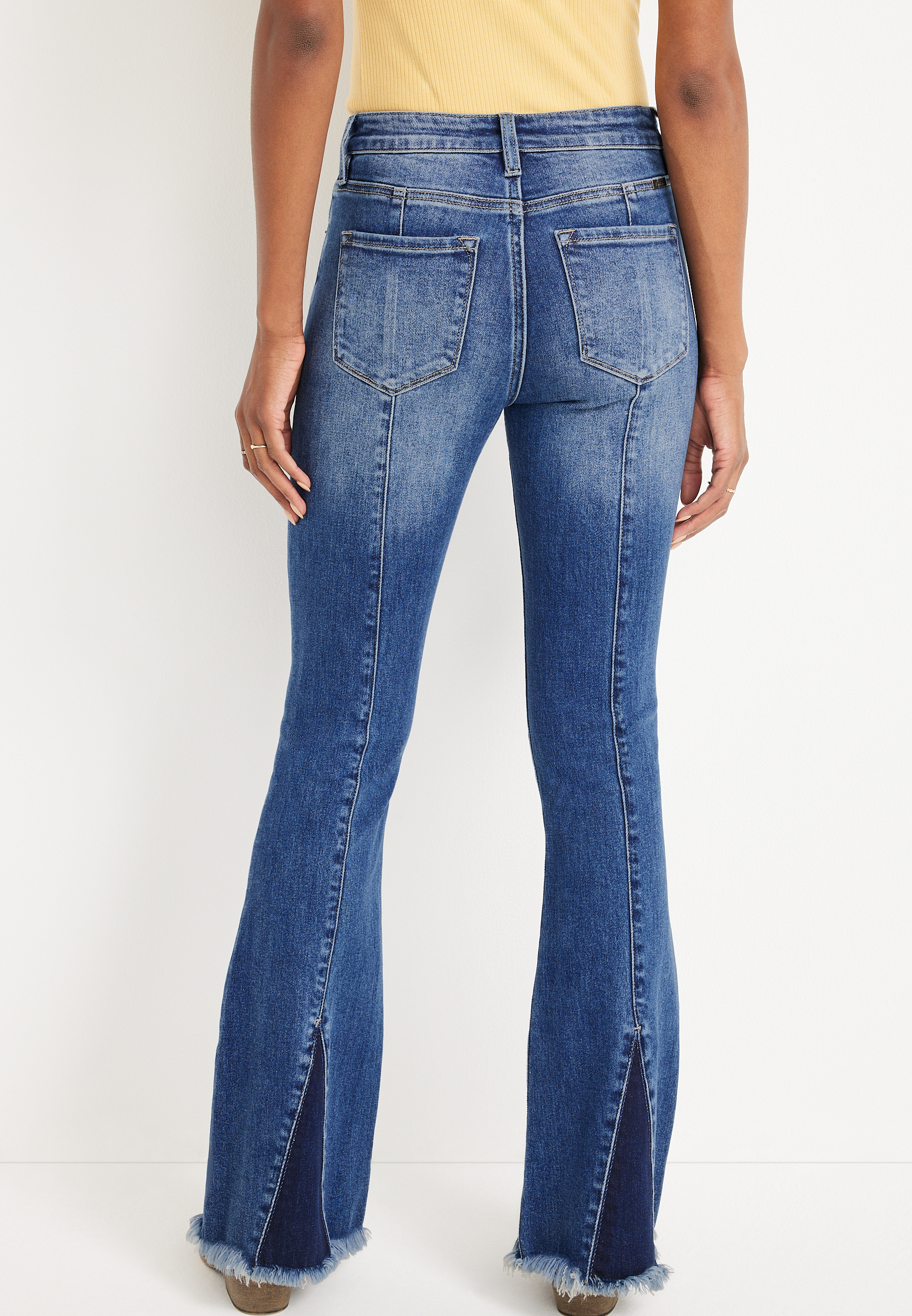 KanCan™ Flare High Rise Front Seam Jean