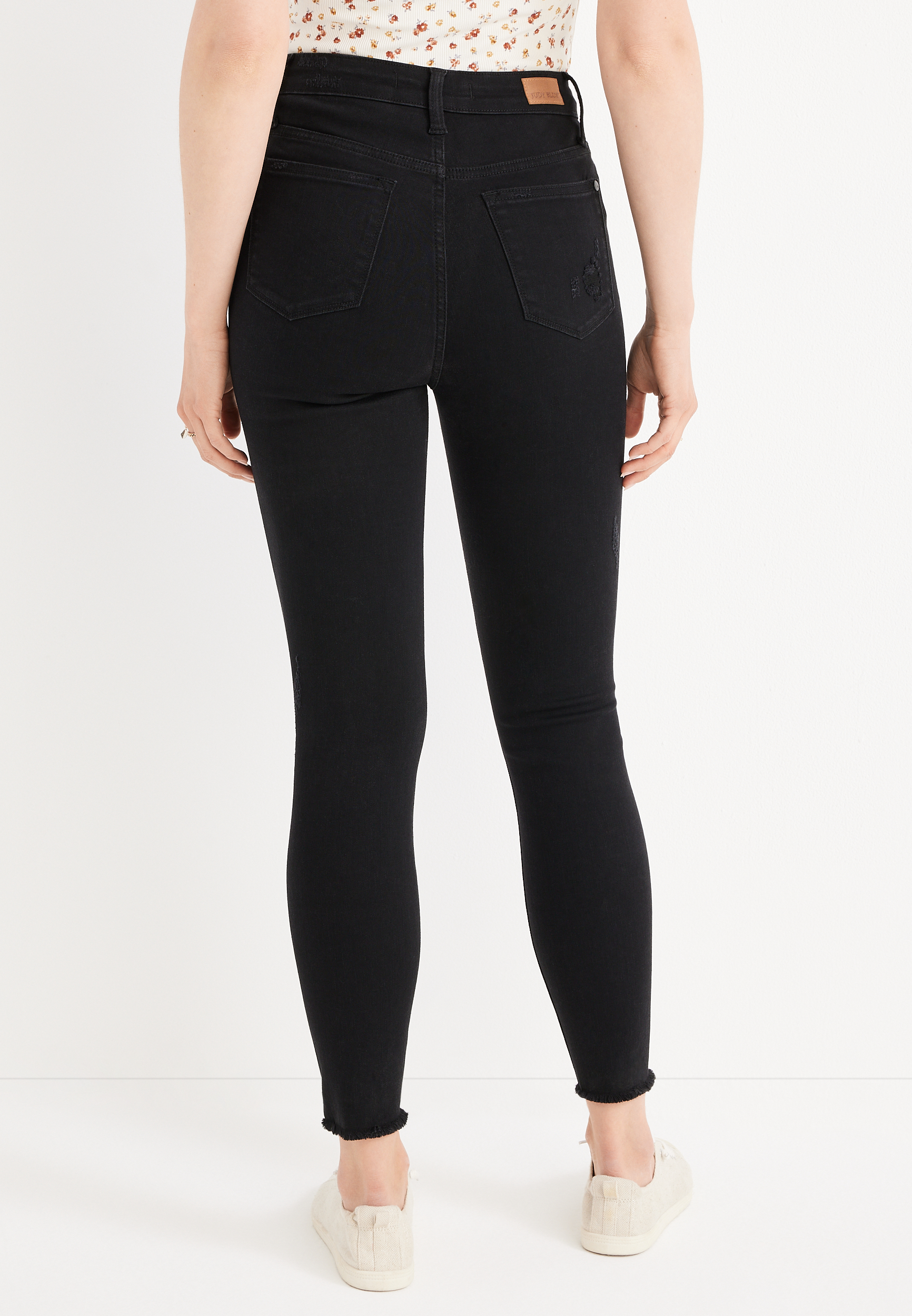 Judy Blue&reg; Skinny High Rise Ripped Jean, C106, large