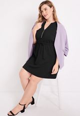 Plus Size Ever Go Skater Mini Dress, C106, small