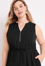 Plus Size Ever Go Skater Mini Dress, C106, small