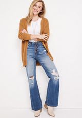 KanCan&trade; High Rise 90s Ripped Wide Leg Jean, C3337, small