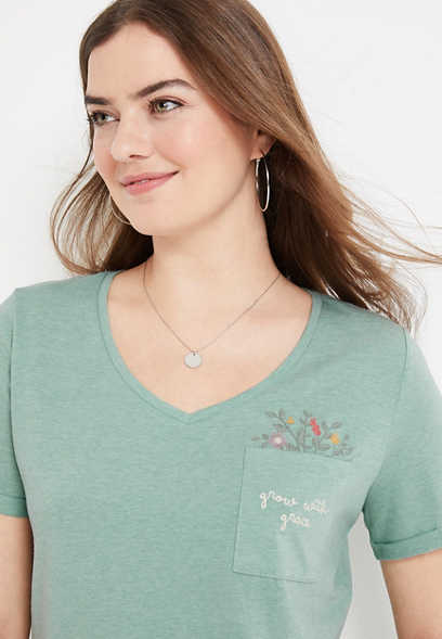 Grow With Grace Graphic Tee