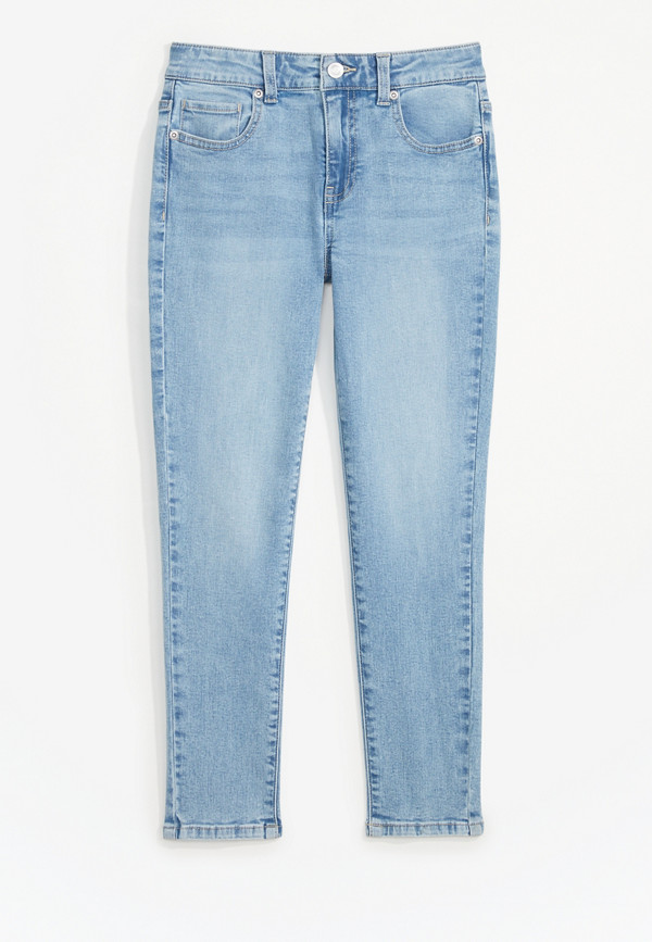 Girls Mid Rise Skinny Jeans | maurices