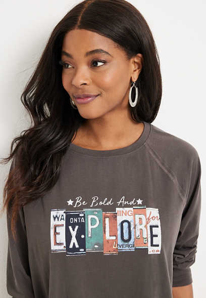 Explore Graphic Sweatshirt