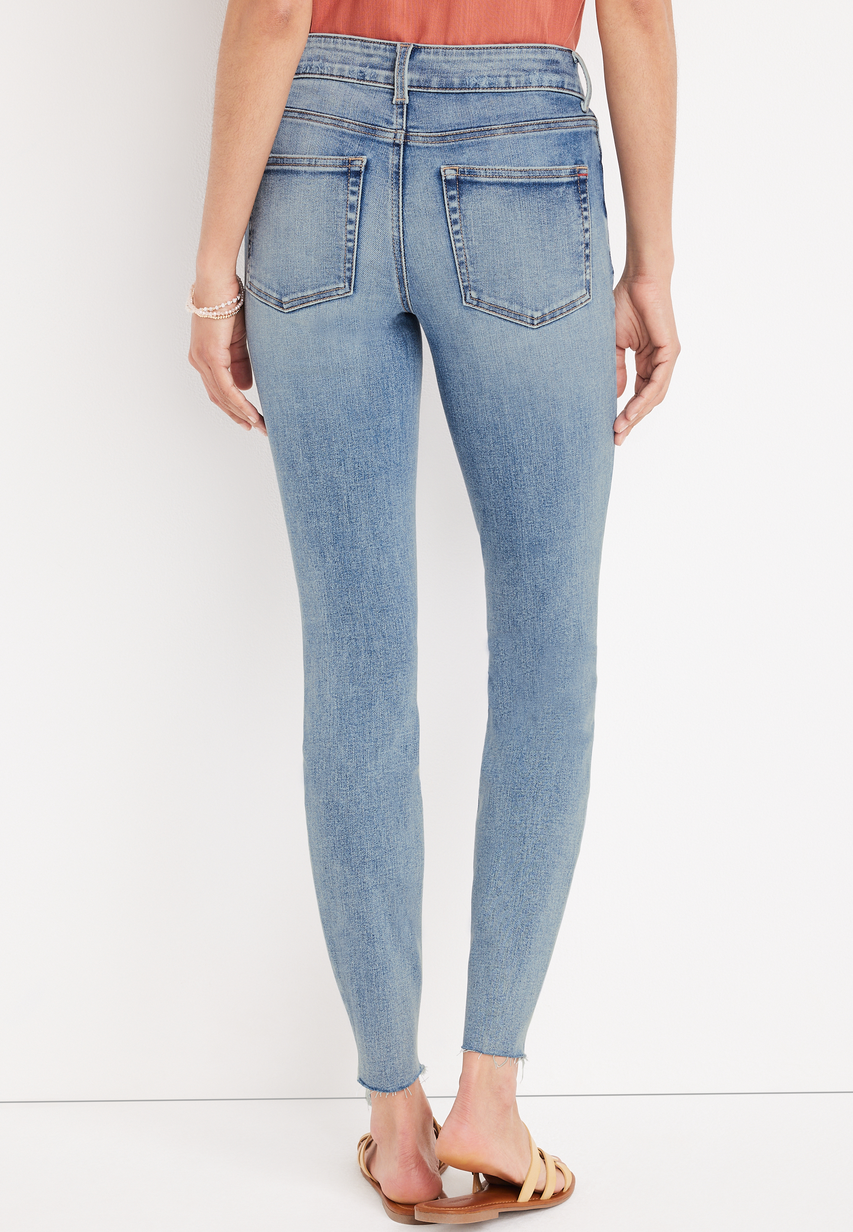 edgely&trade; Skinny High Rise Jean, C2806, large