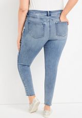 Plus Size edgely&trade; Skinny High Rise Jean, C2806, small