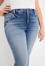 Plus Size edgely&trade; Skinny High Rise Jean, C2806, small