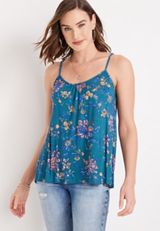 Floral Strappy Back Cami, C3557, small