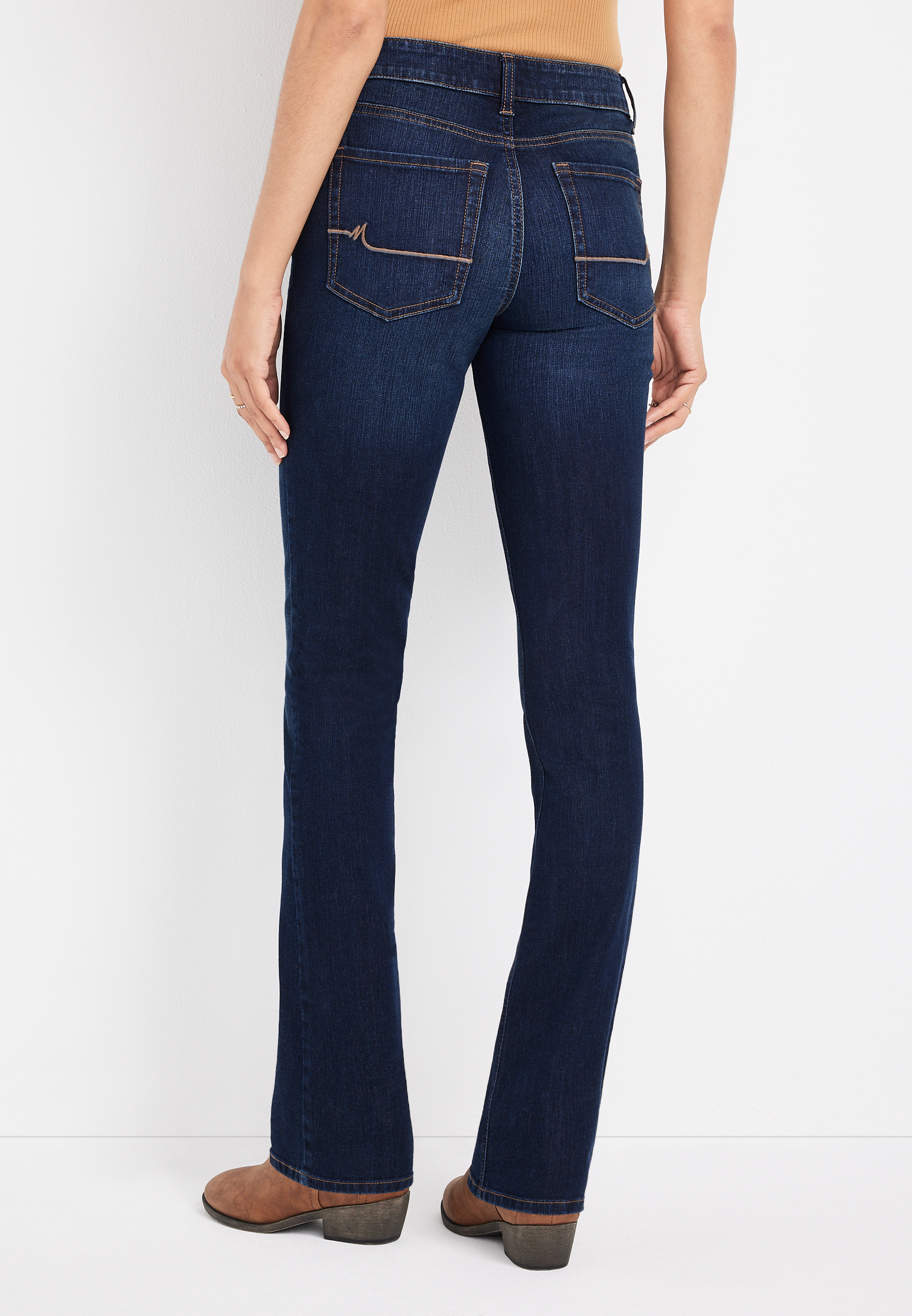 Dark Slim Boot, C258, large