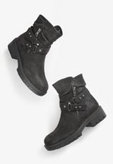SuperCush Arya Studded Moto Boot, C106, small