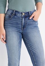 m jeans by maurices&trade; Everflex&trade; Straight Mid Rise Jean, C3337, small