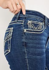 Vigoss&reg; Straight Heritage Mid Rise Jean, C258, small