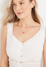 July Birthstone Necklace, , small