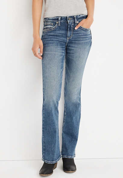Silver Jeans Co.® Suki Bootcut Curvy Mid Rise Jean
