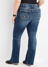Plus Size Silver Jeans Co.&reg; Suki Bootcut Curvy Mid Rise Jean, C3337, small