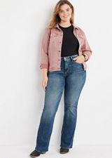 Plus Size Silver Jeans Co.&reg; Suki Bootcut Curvy Mid Rise Jean, C3337, small