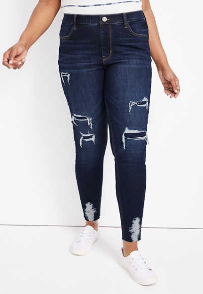 Plus Size m jeans by maurices™ Cool Comfort Super High Rise Jegging