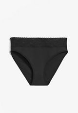 Simply Comfy Hi Cut Cotton Hipster Panty, C106, small