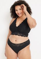 Simply Comfy Hi Cut Cotton Hipster Panty, C106, small