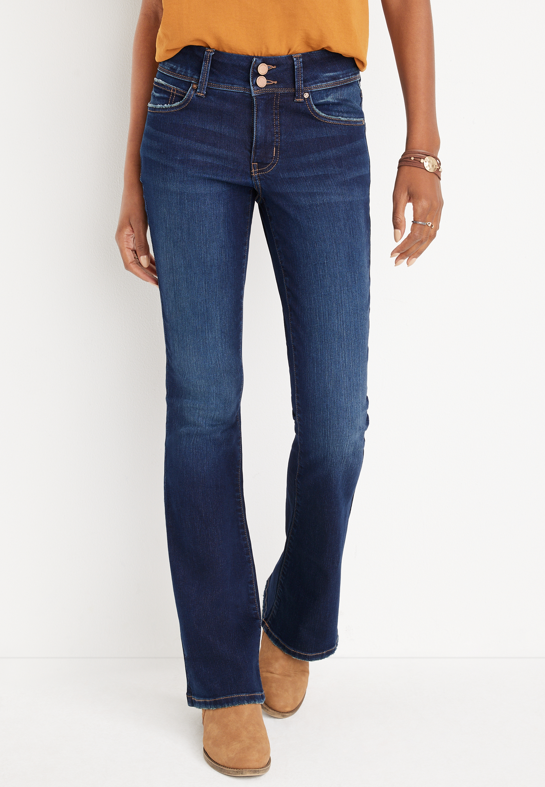 m jeans by maurices™ Everflex™ Flare Mid Rise Jean maurices