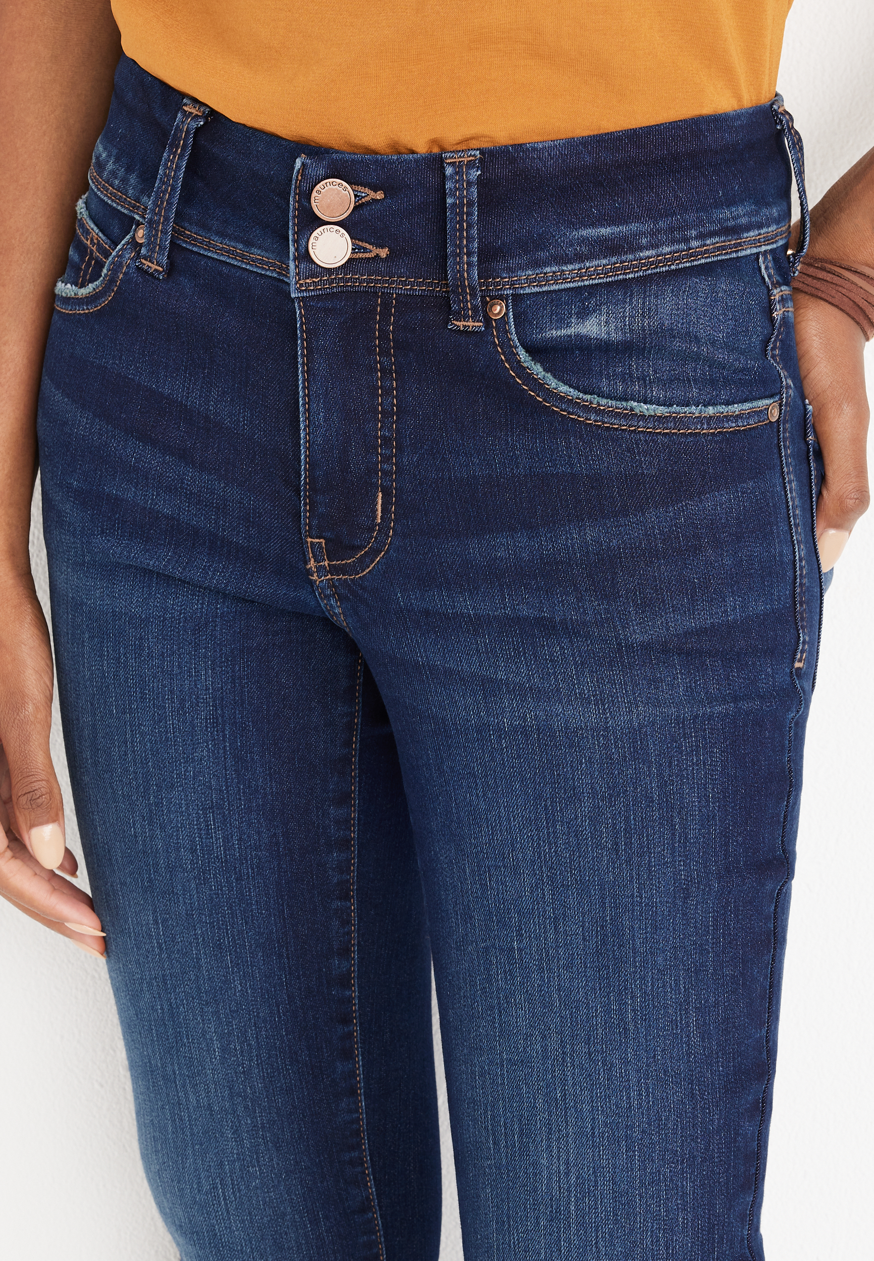 m jeans by maurices&trade; Everflex&trade; Flare Mid Rise Jean, C258, large