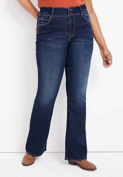 Plus Size m jeans by maurices™ Everflex™ Flare Mid Rise Jean