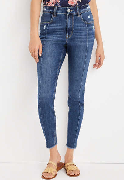 m jeans by maurices™ Cool Comfort High Rise Ripped Jegging