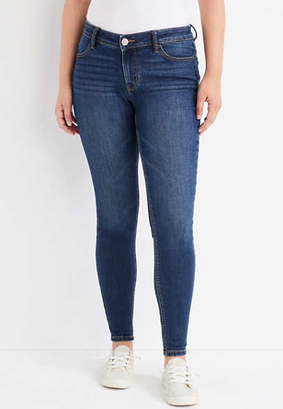 m jeans by maurices™ Cool Comfort High Rise Front Plunge Jegging