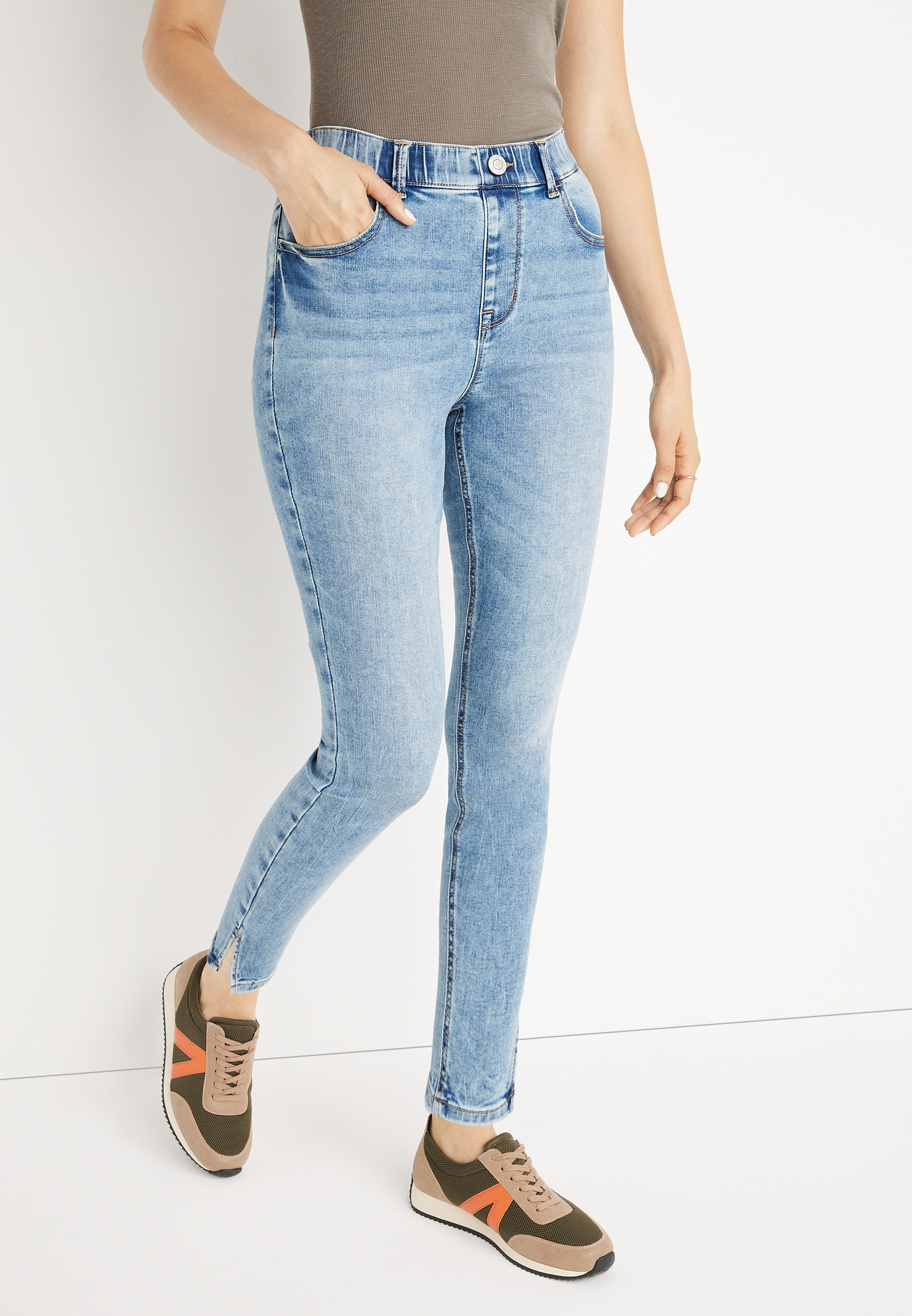m jeans by maurices™ Cool Comfort Super High Rise Jegging maurices