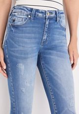 KanCan&trade; Bootcut High Rise Jean, LIGHT SANDBLAST, small