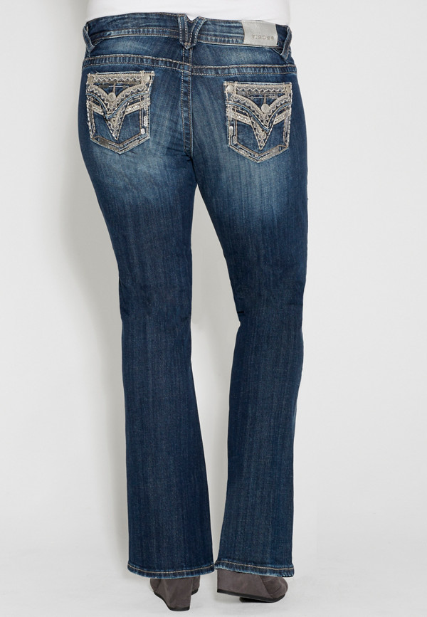 Vigoss® plus size embellished bootcut jeans | maurices