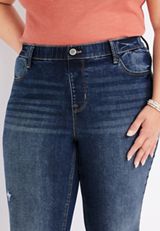 Plus Size m jeans by maurices&trade; Cool Comfort Flare Super High Rise Jean, C258, small