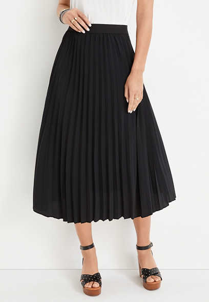 ONE5ONE™ Pleated Midi Skirt