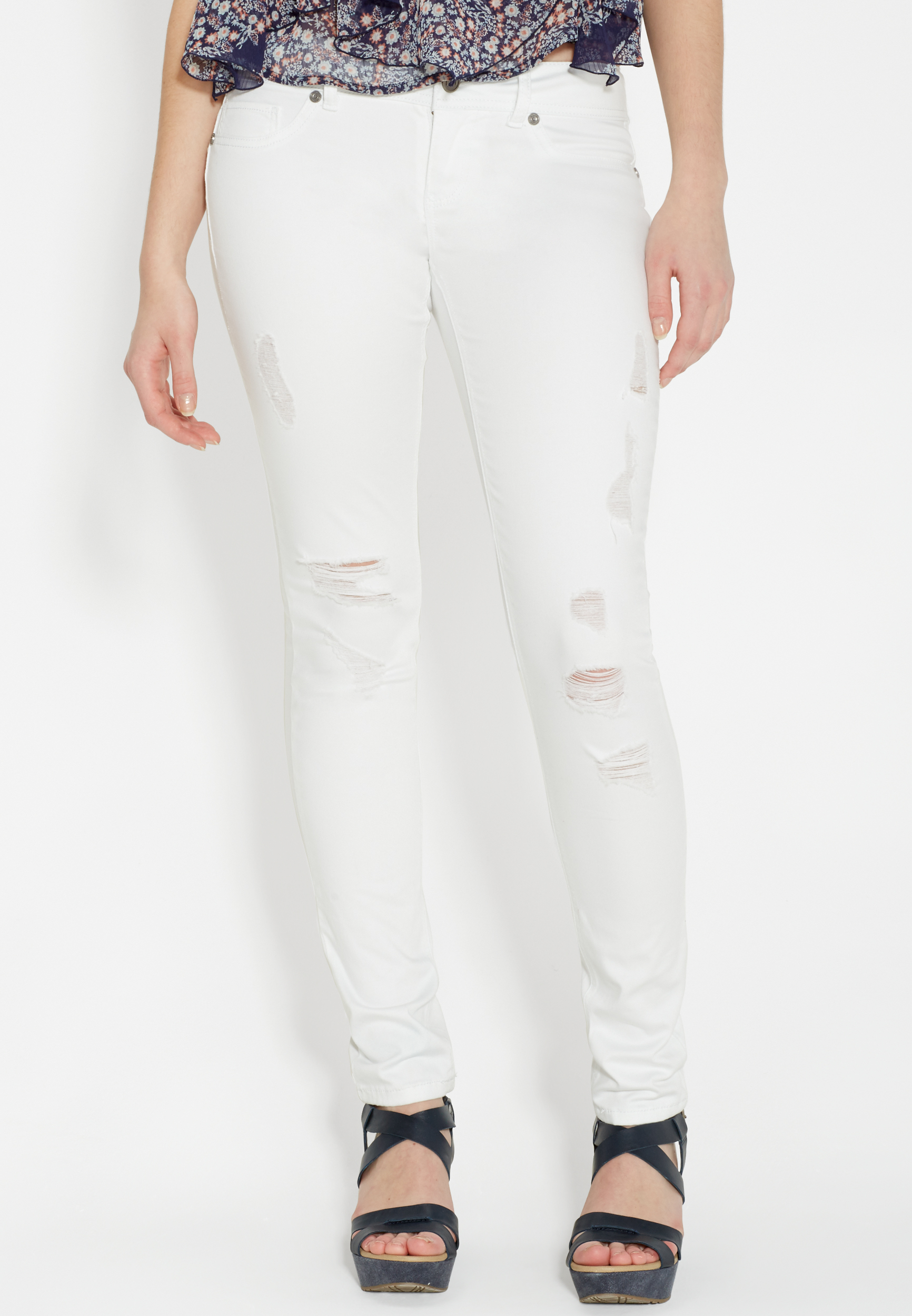 maurices denim flex jeggings