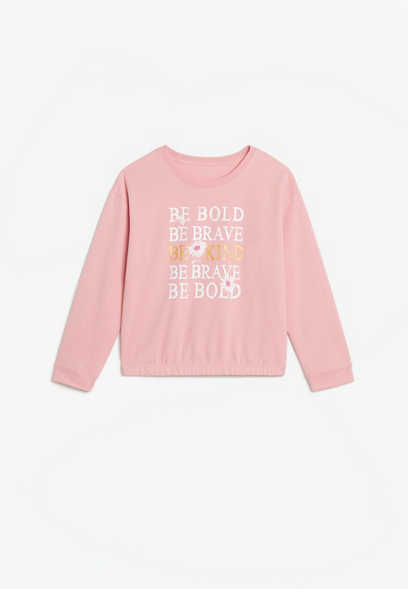 Girls Be Kind Graphic Sweatshirt