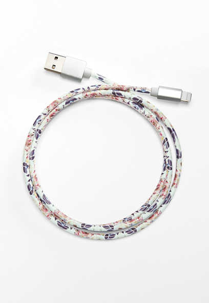 Floral Charging Cord