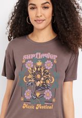 Sunflower Music Festival Graphic Tee, C5975, small