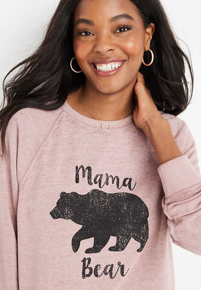 Mama Bear Crew Neck Sweatshirt