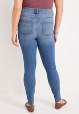 Plus Size m jeans by maurices&trade; Classic Skinny Mid Fit Mid Rise Jean, C3337, small