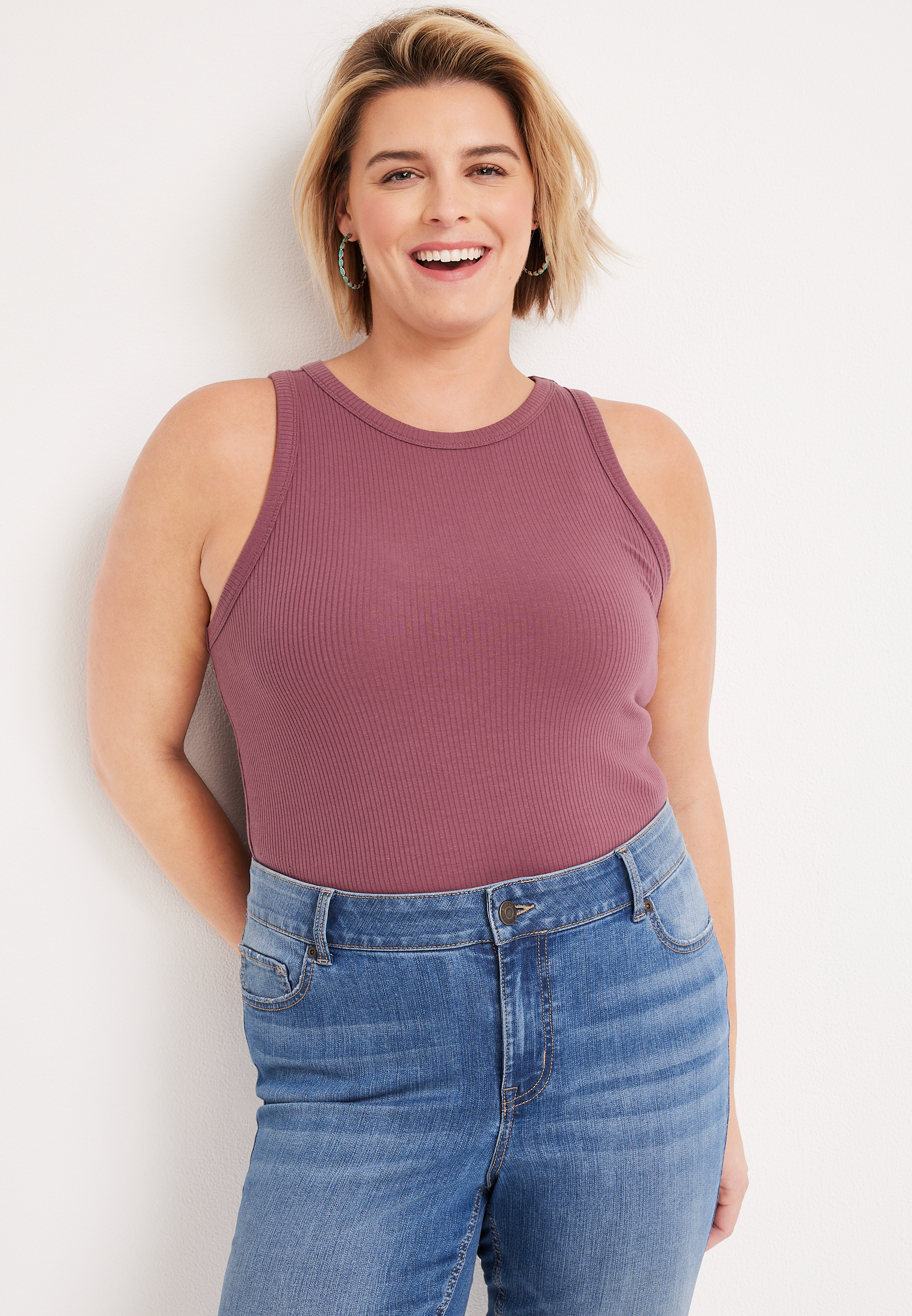 Plus Size m jeans by maurices&trade; Classic Skinny Mid Fit Mid Rise Jean, C3337, large