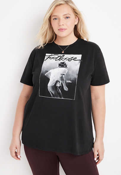 Plus Size Footloose Graphic Tee