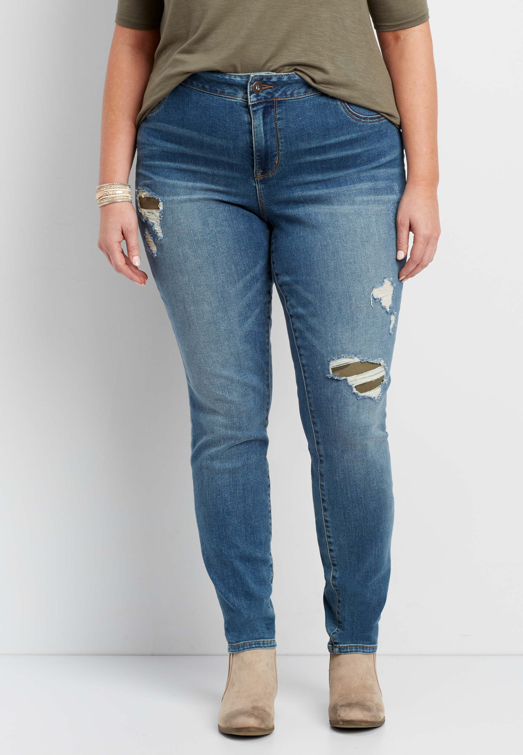 maurices camo jeggings