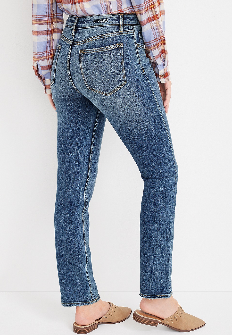 Vigoss® Classic Straight Mid Rise Jean | maurices