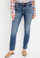 Vigoss&reg; Classic Straight Mid Rise Jean, MEDIUM SANDBLAST, small