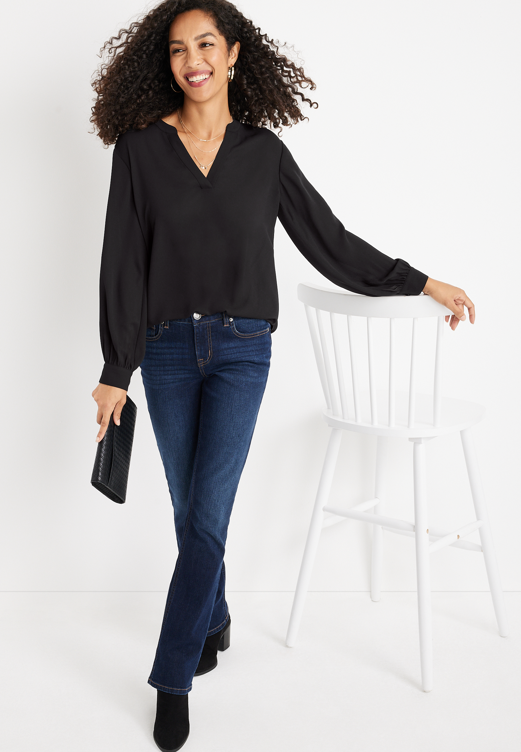 Atwood Tunic Blouse, , large