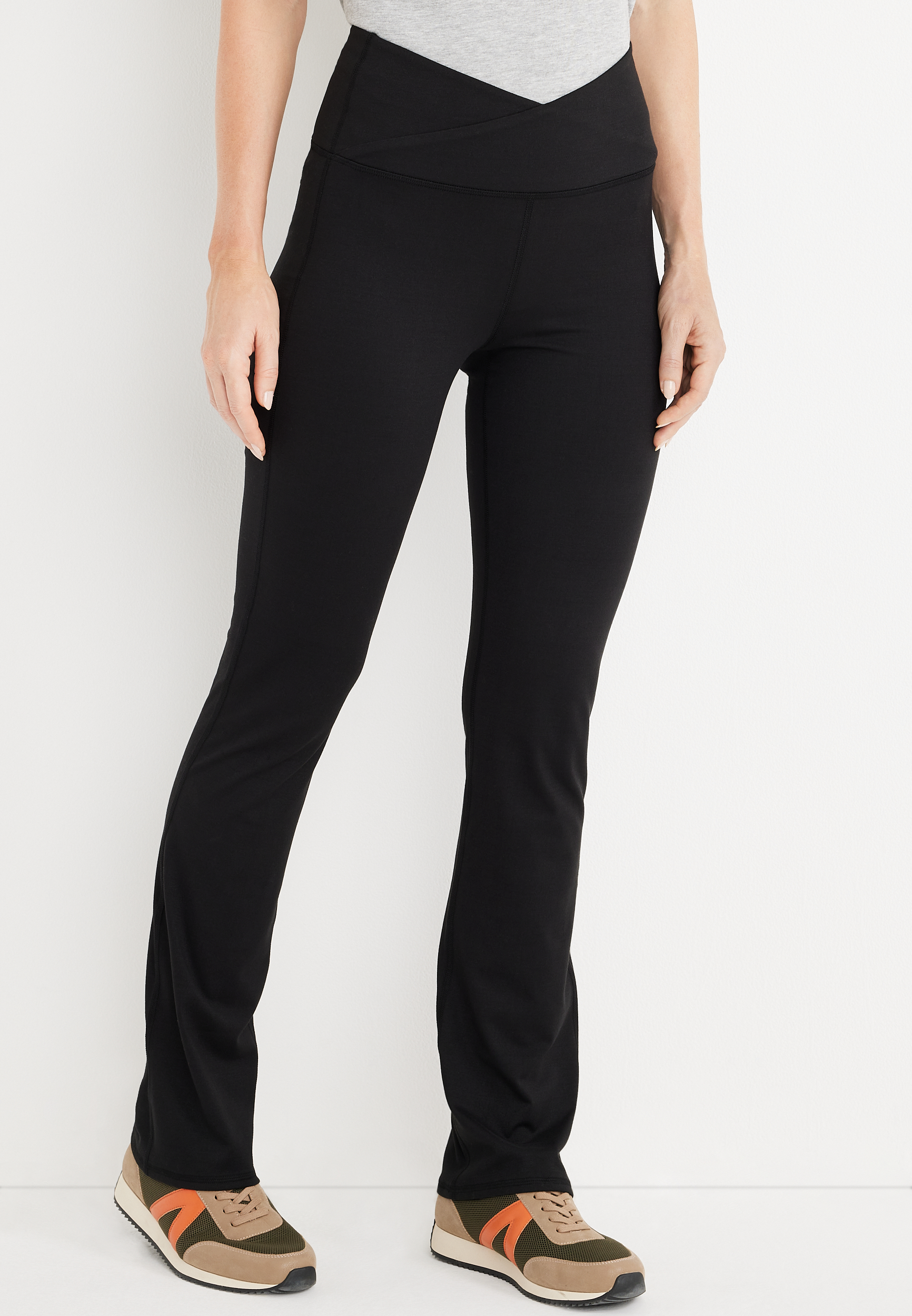C99-11-1058-00XR MAURICES ULTRA HIGH RISE BLACK SIDE POCKET LUXE