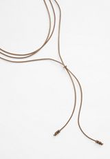 Faux Suede Wrap Choker, , small