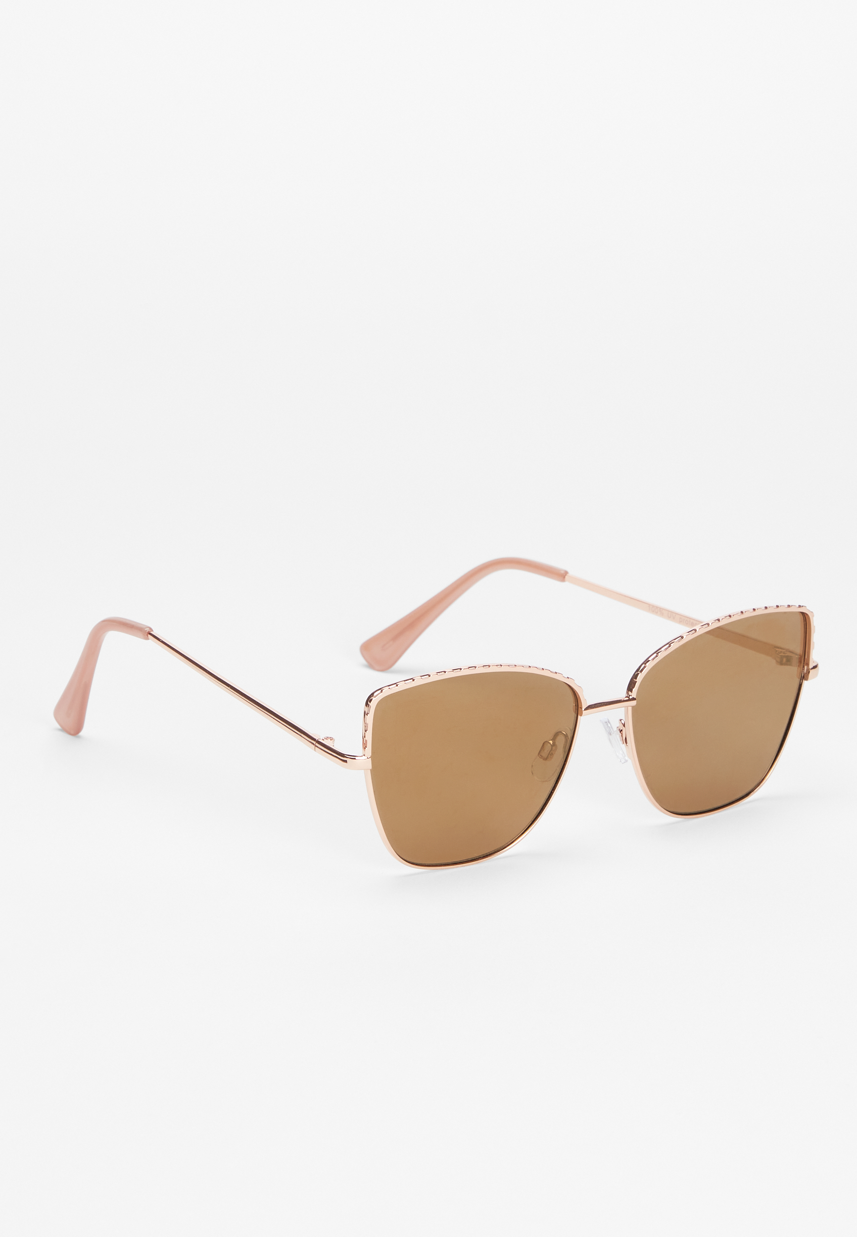 Rose Gold Cat Eye Sunglasses | maurices
