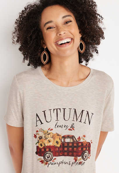 Autumn Leaves Graphic Tee