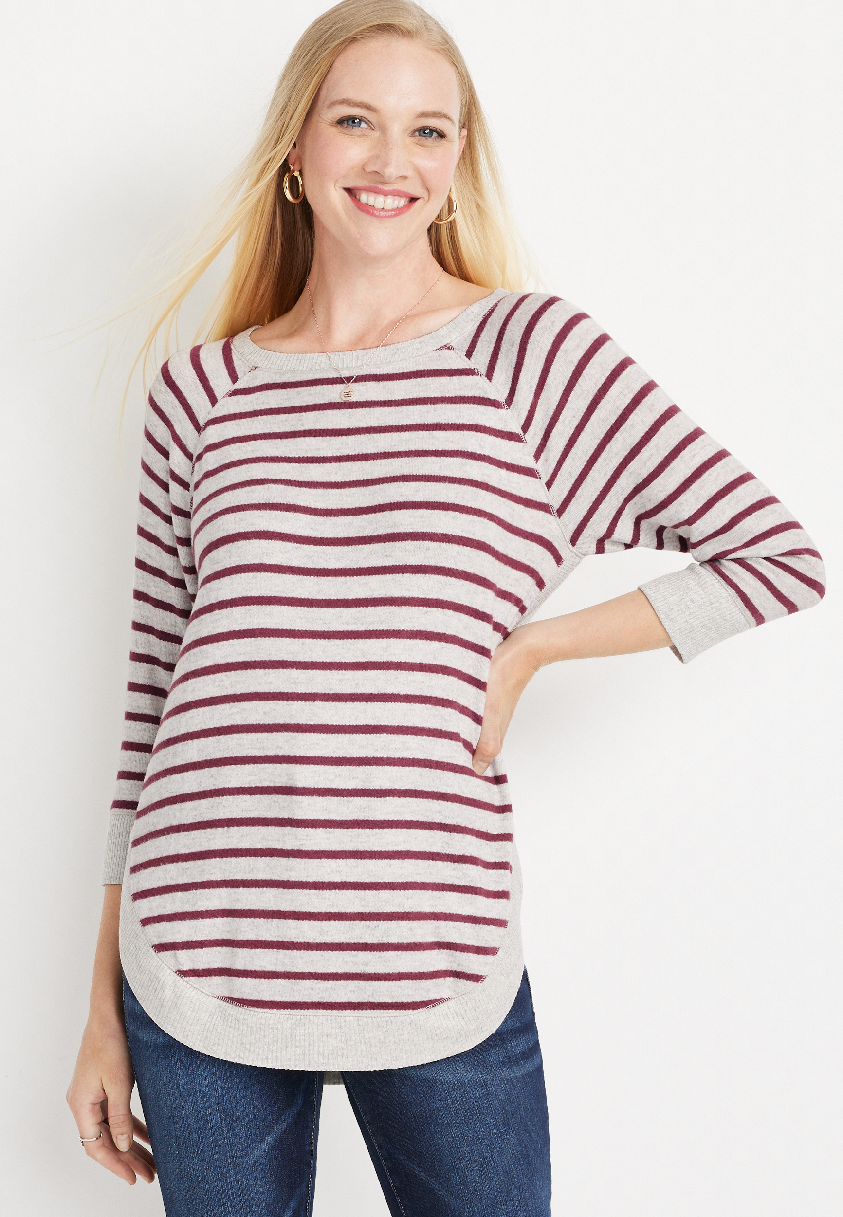 Harbor Haven Striped Sweater